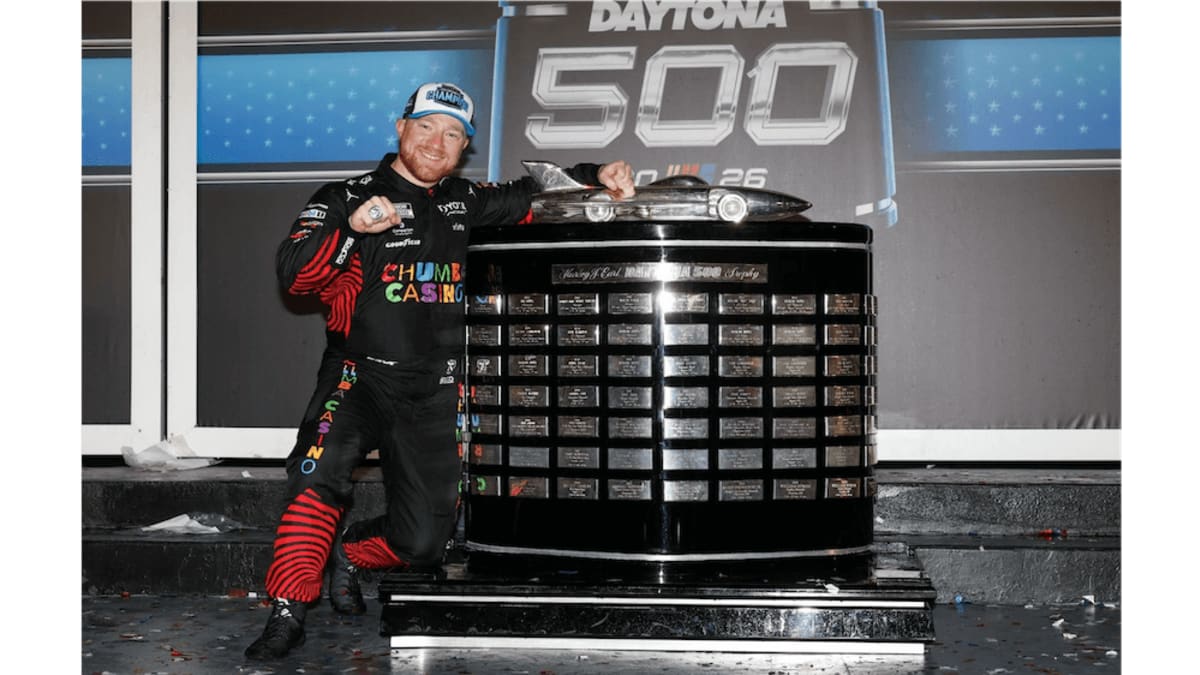 Last-lap pass makes a DAYTONA 500 winner of Tyler Reddick